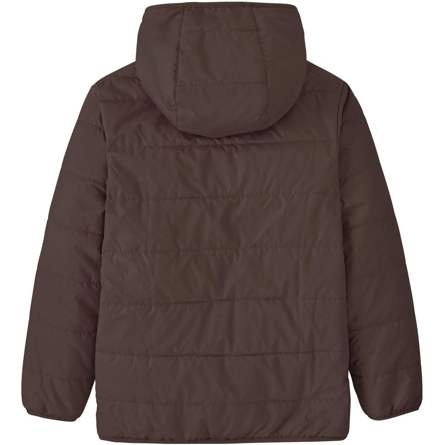 Детский двусторонний утепленный худи с капюшоном Reversible Ready Freddy, Patagonia, Den Brown — фото 3