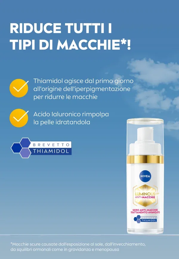 Сыворотка против пигментных пятен Luminous630 Advanced Dark Spot Treatment Serum Nivea, Transparent 30 мл, прозрачный — фото 3