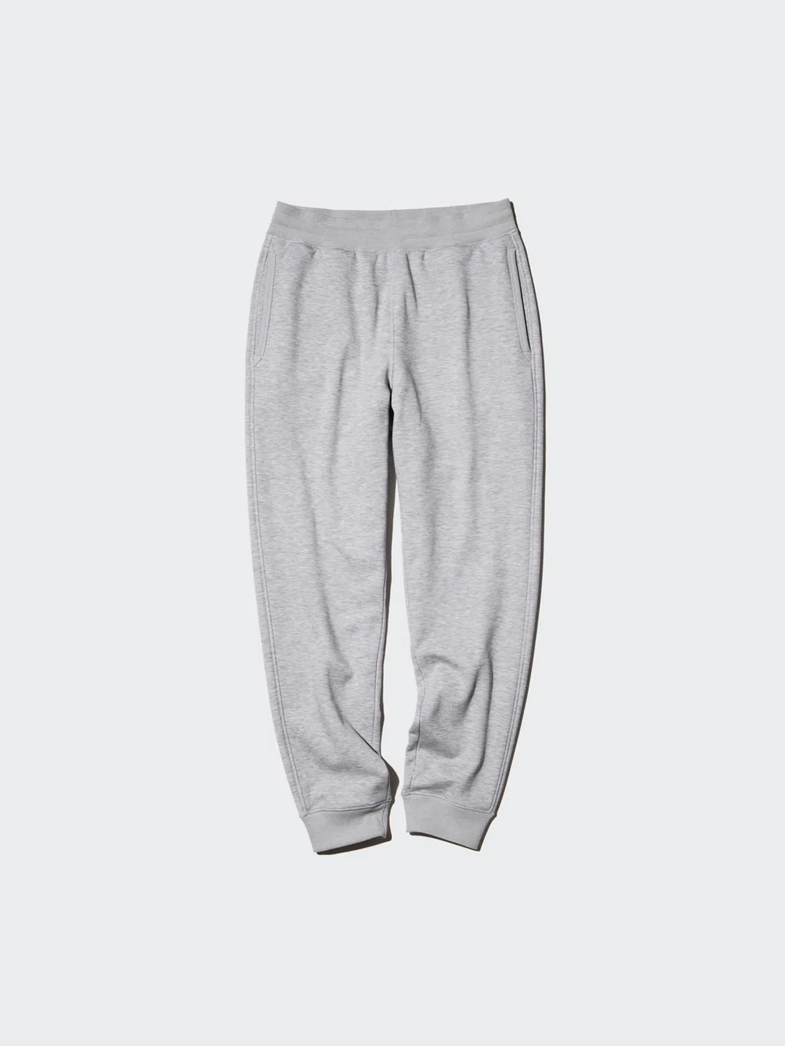 Брюки спортивные утепленные удлиненные Uniqlo, темно-оливковый — фото 2