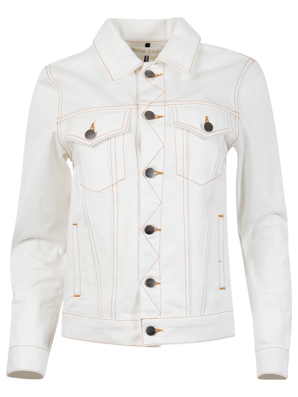 

X The Webster Degradé джинсовая куртка белая Palm Angels