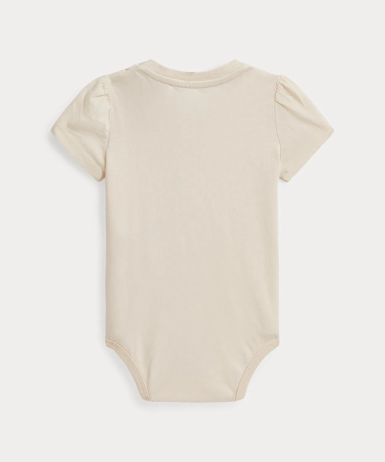 Детский боди-комбинезон хлопковый с принтом Patchwork Polo Bear POLO RALPH LAUREN CHILDRENSWEAR, Brown — фото 2