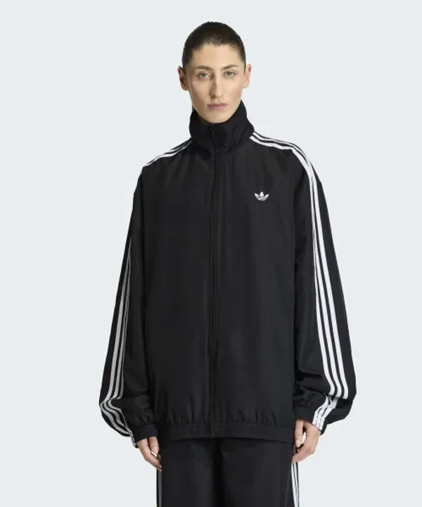 Трек-топ Firebird Adilenium, Adidas, черный, белый