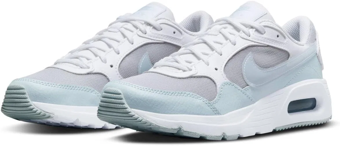 Детские кроссовки для мальчиков Air Max Sc Nike, Summit White/Aura/White — фото 2