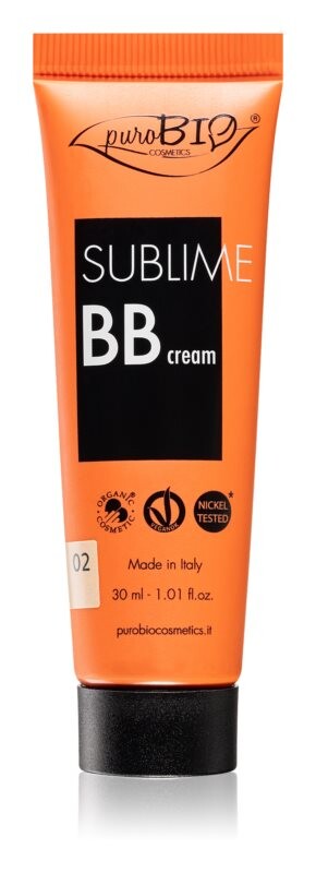 

Увлажняющий ВВ-крем puroBIO Cosmetics Sublime BB Cream, оттенок 02 30 мл