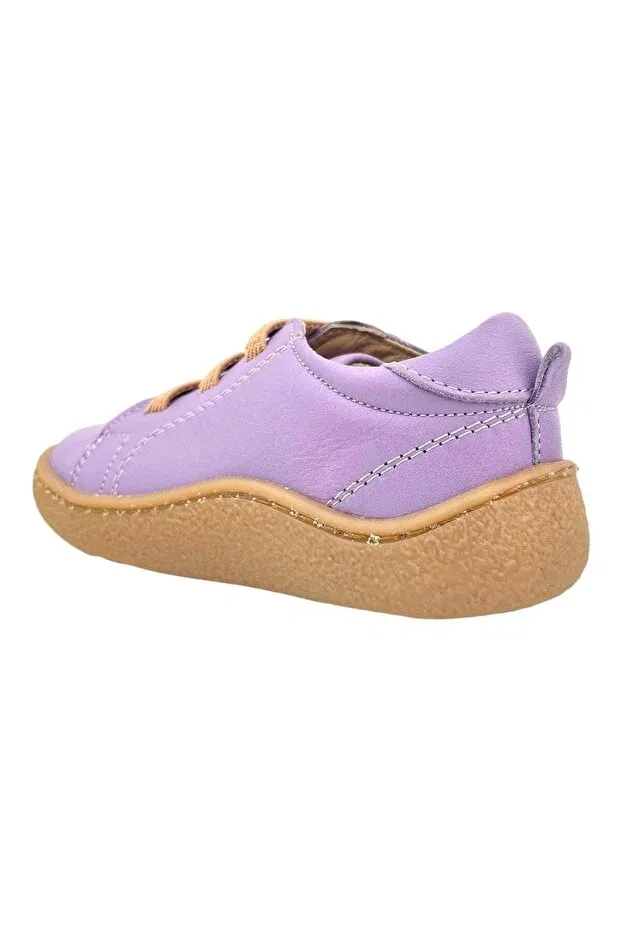 Детские туфли для мальчиков на липучке Beyoğlu ultra soft children's shoes Nubebe, Lilac — фото 3