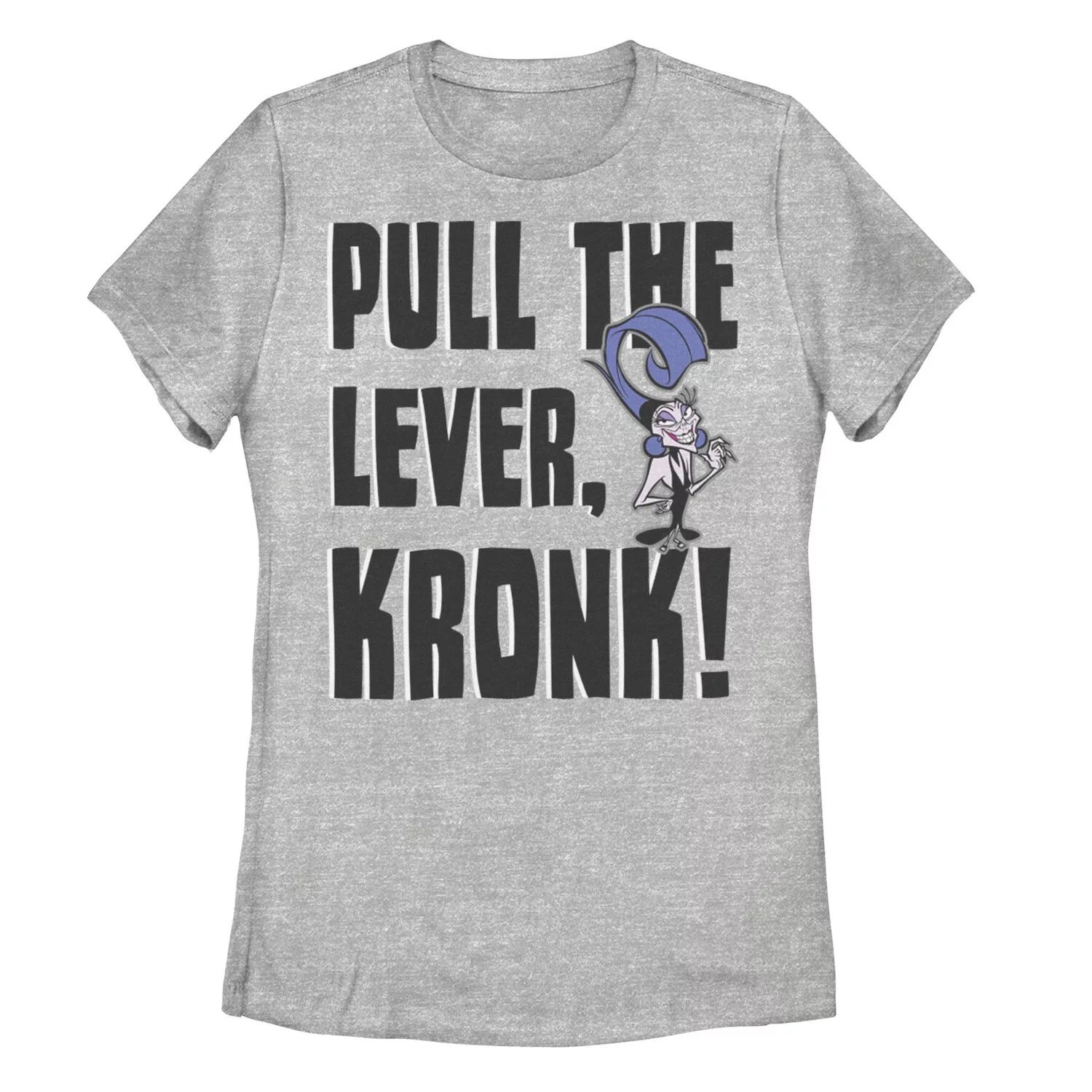 

Футболка для юниоров Disney's Emperor's New Groove Yzma Pull The Lever Licensed Character, Серый, Футболка для юниоров Disney's Emperor's New Groove Yzma Pull The Lever Licensed Character