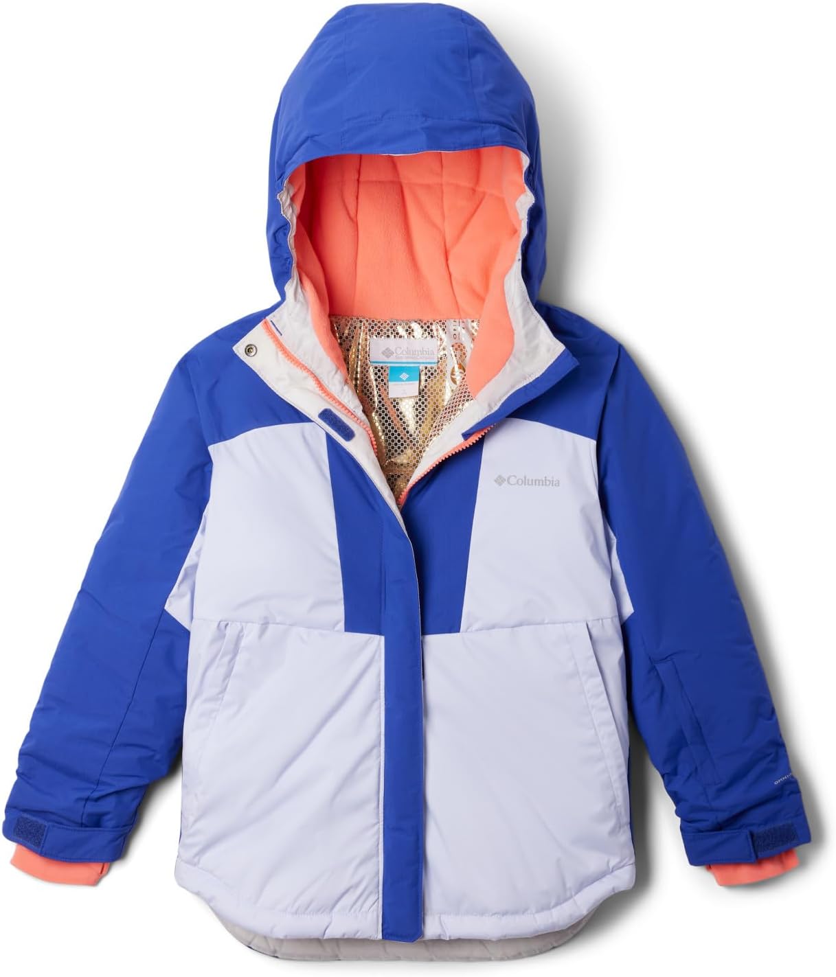 

Columbia girls Mighty Mogul III куртка, Snowdrift/Clematis Blue