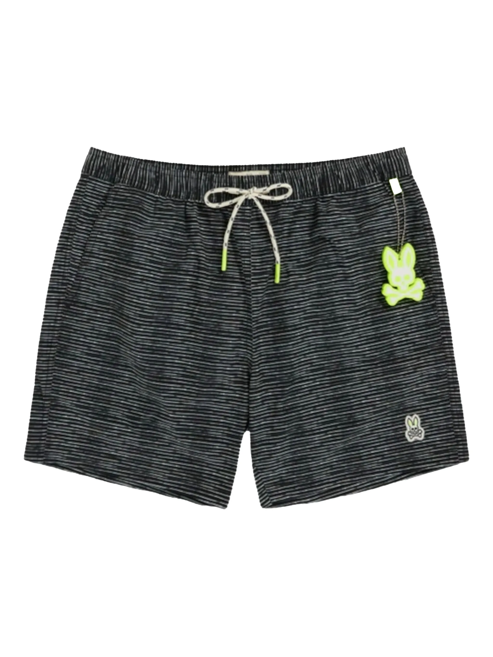 

Плавки-шорты Lukas Hand Drawn Psycho Bunny, черный