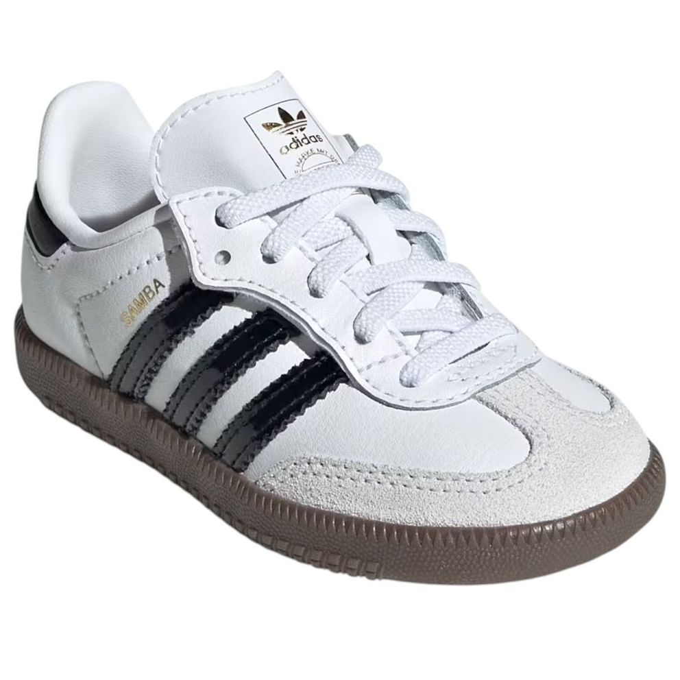 (TD) Adidas Samba OG 'White Black Gum' — фото 4
