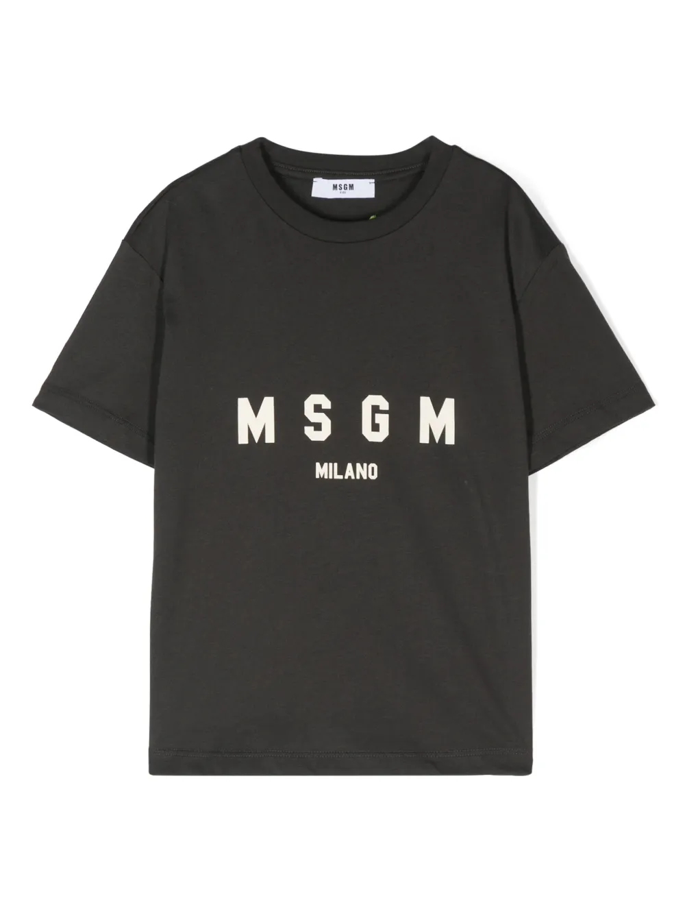 

Футболка с логотипом MSGM Kids, серый