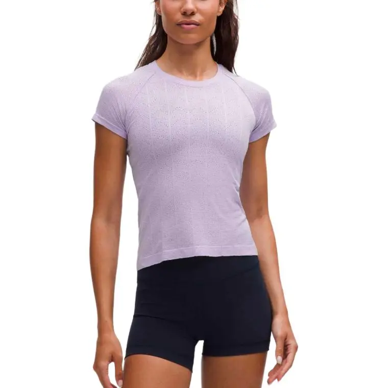 

Футболка с рукавом реглан женская Lululemon, лаванда