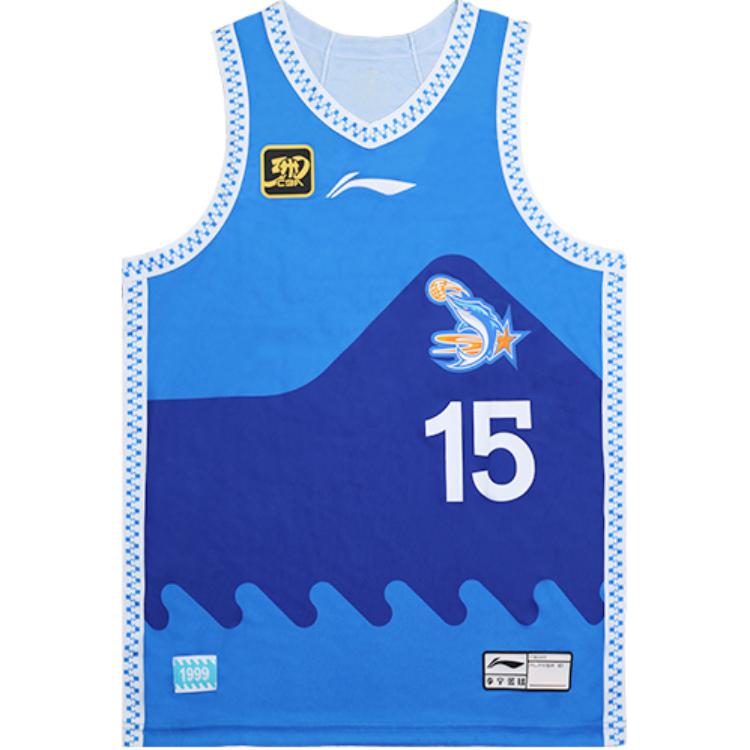

Баскетбольная майка LiNing CBA Collection Classic, версия 24-25, команда Fujian, Чэнь Линьцзянь, размер 15, мужская, ярко-синяя