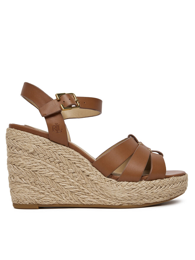 Эспадрильи Soffia 802953961001 Lauren Ralph Lauren, коричневый