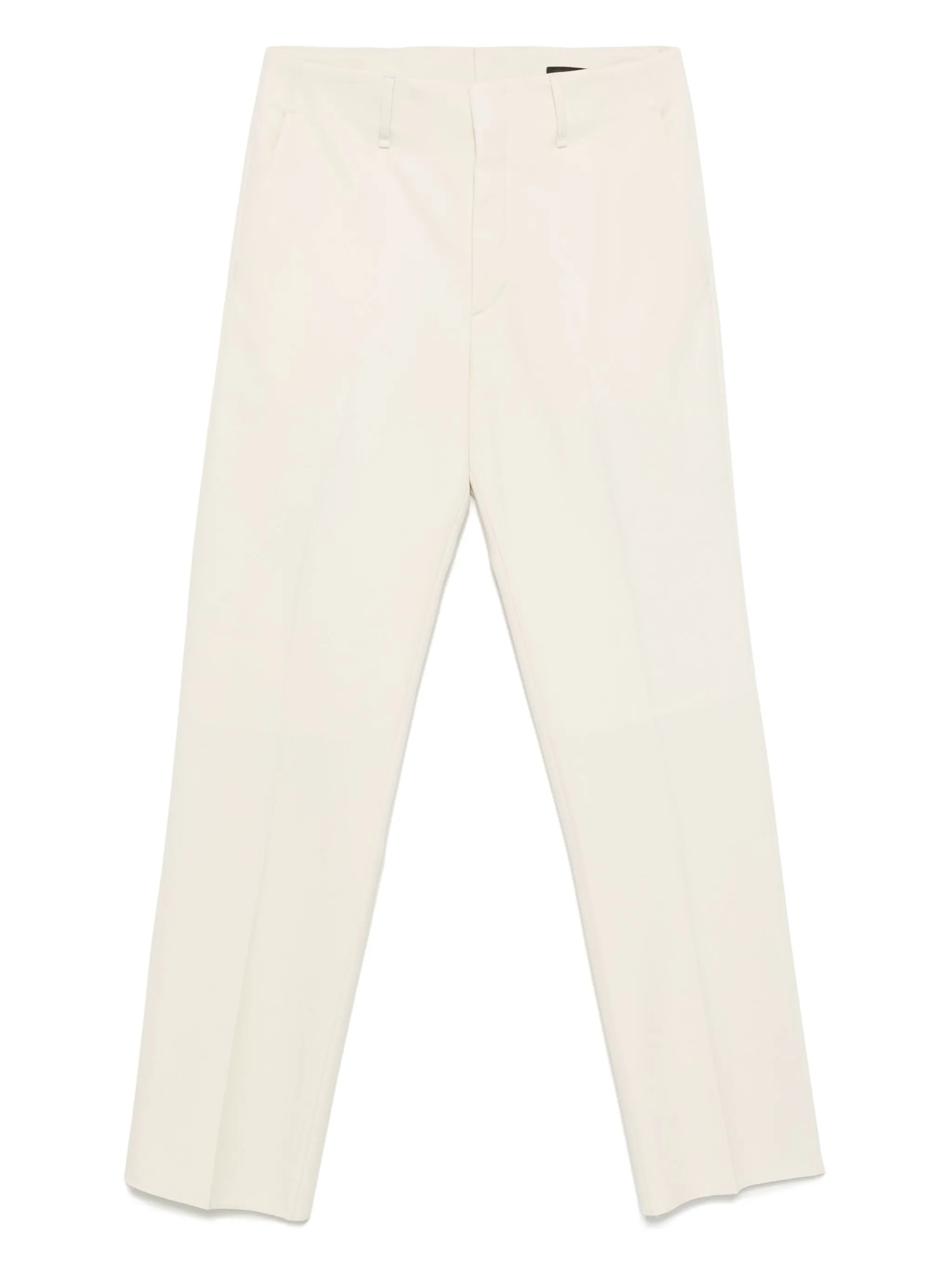 

Шерстяные брюки строгого кроя Fendi, нейтральный