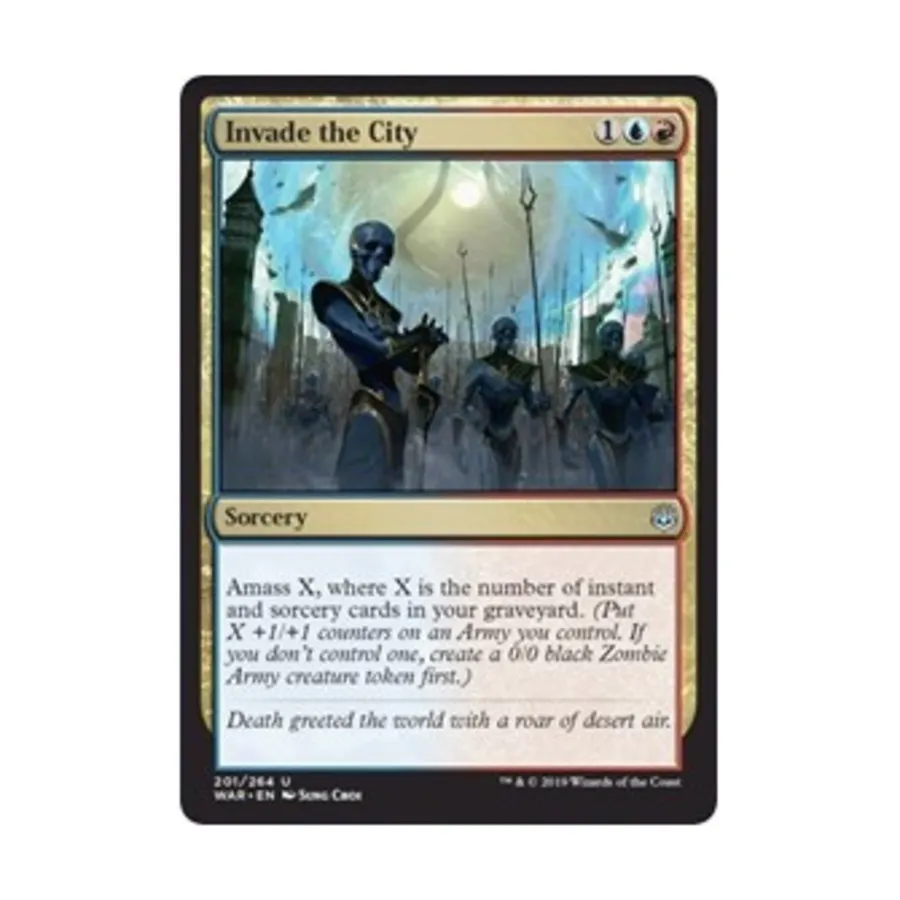 

CCG Вторжение в город (U), MTG - War of the Spark