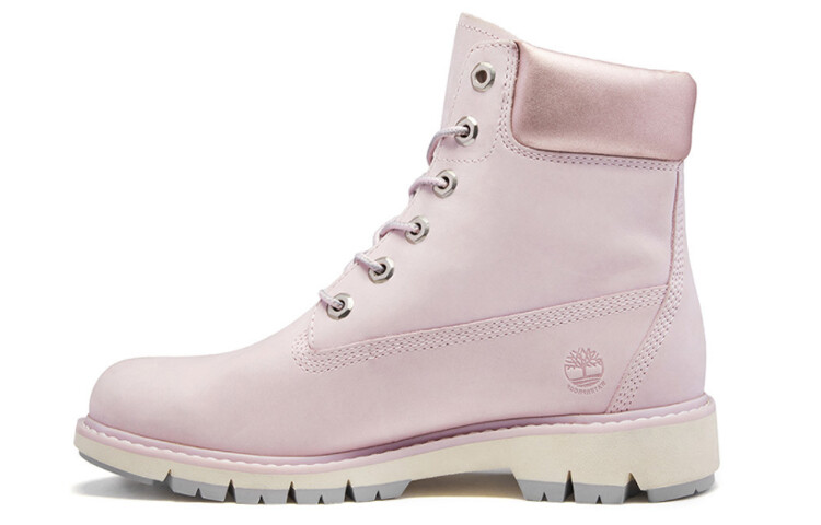 

Ботинки Boot женские высокие розовые Timberland