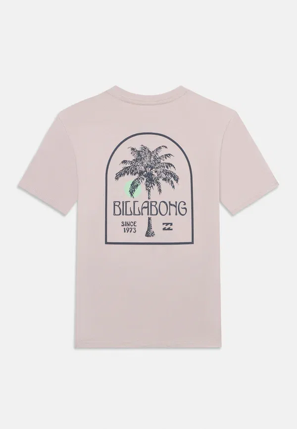 Футболка с принтом Billabong Portal, серый облачный — фото 2