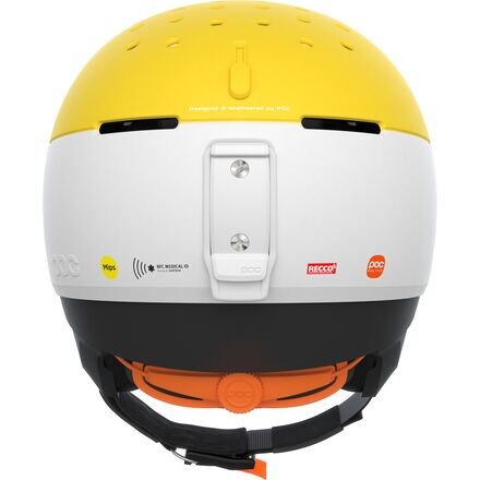 

Meninx RS Mips Шлем POC, цвет Hydrogen White/Aventurine Yellow Matte