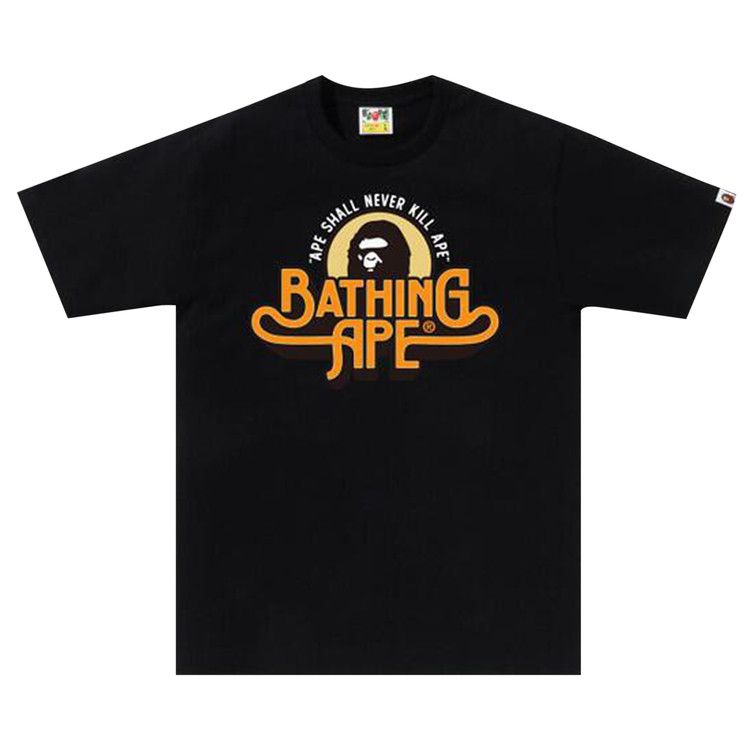 

Футболка BAPE Genuine Garment Logo Tee, Black