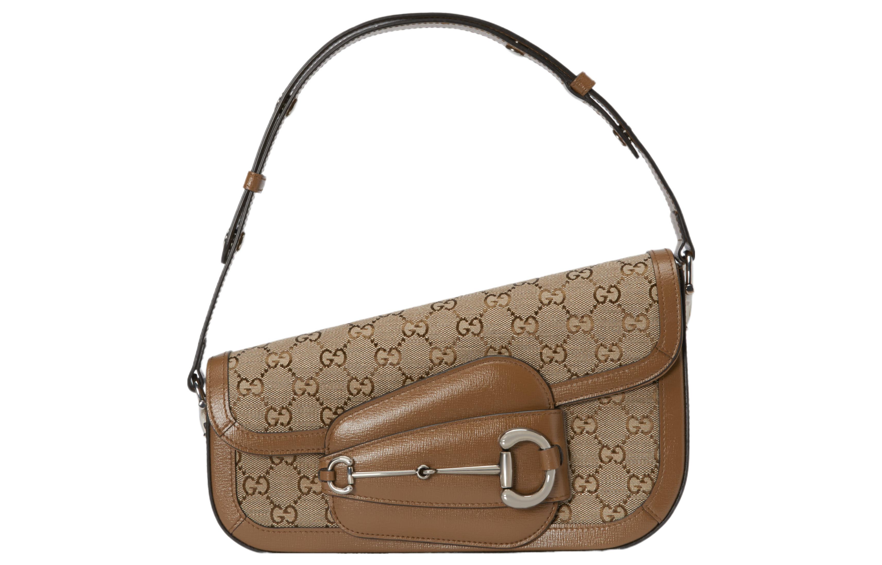 

Horsebit 1955 переработанный нейлон, женская сумка через плечо, и ebony GUCCI, Set (Bag+Dust Bag)