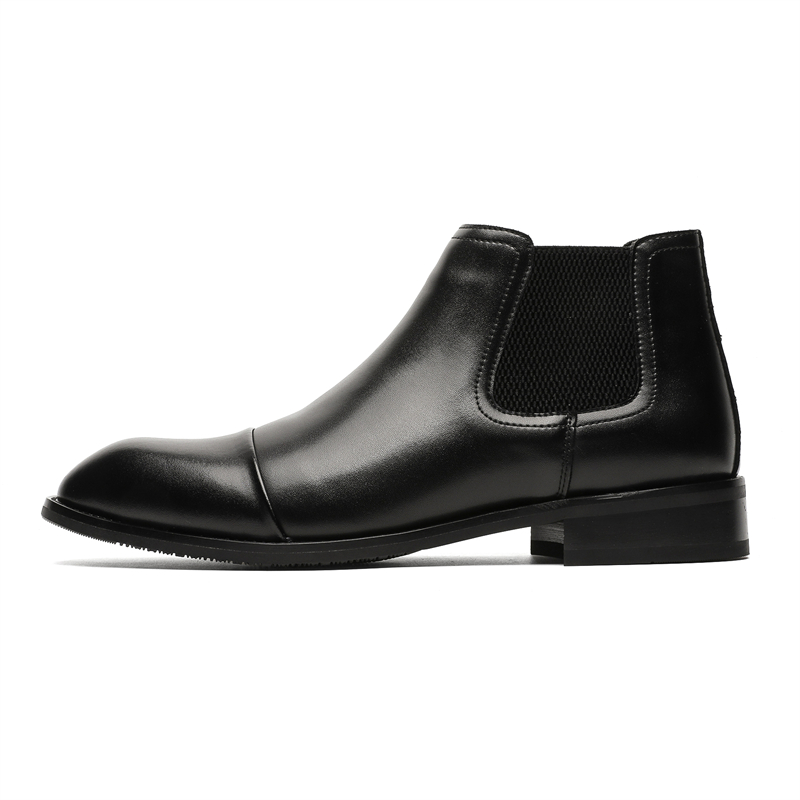 

Короткие мужские ботинки челси WEISHIBANGWEI, Black
