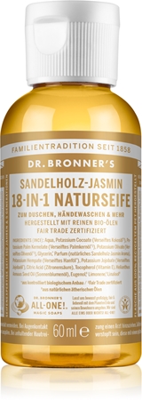 

Универсальное жидкое мыло Dr. Bronner’s Sandalwood & Jasmine, 60 ml