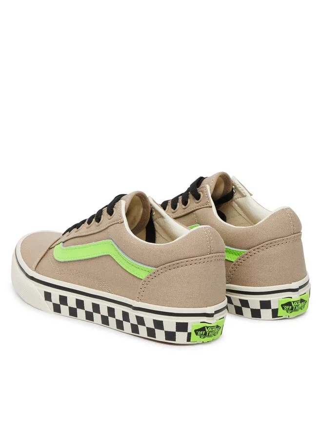 Vans Кроссовки из ткани Old Skool VN000CYVEMF1 коричневые — фото 3