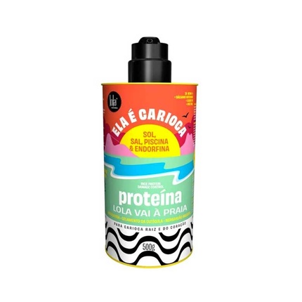 

From Rio Ela E Carioca Protein 500 г - реструктуризирующее средство перед солнцем Lola