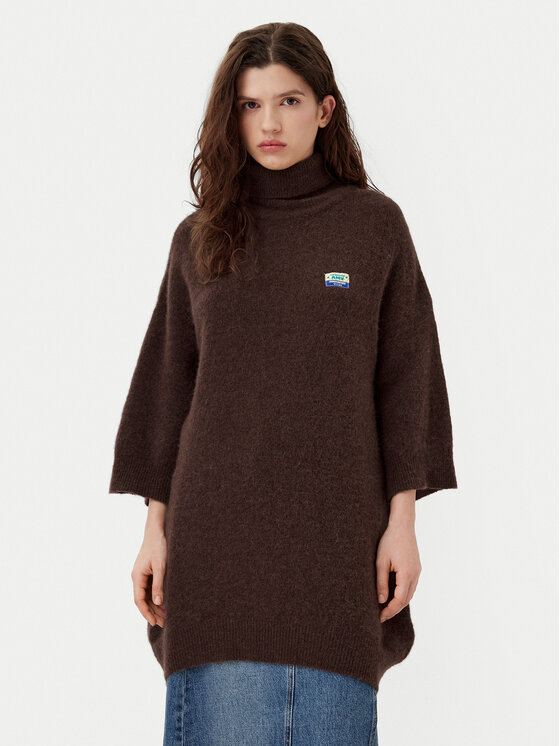 

Водолазка oversize Vitow VITO18HH24 American Vintage, коричневый