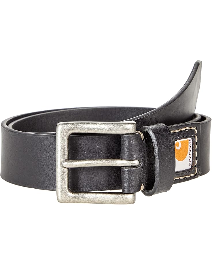 

Ремень Unisex Carhartt Saddle Leather Belt, цвет Black/Nickel Roller Finish