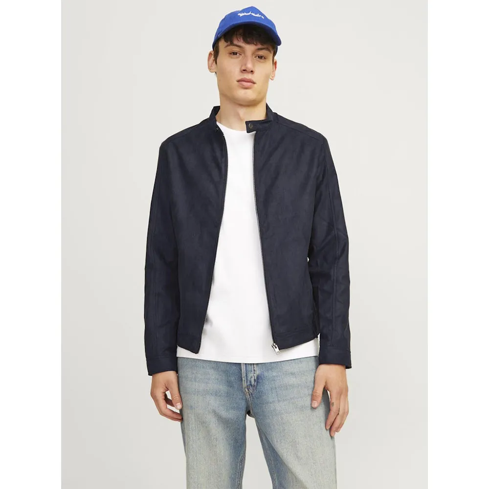 

Куртка Jack & Jones Dylan Clean leather, синий