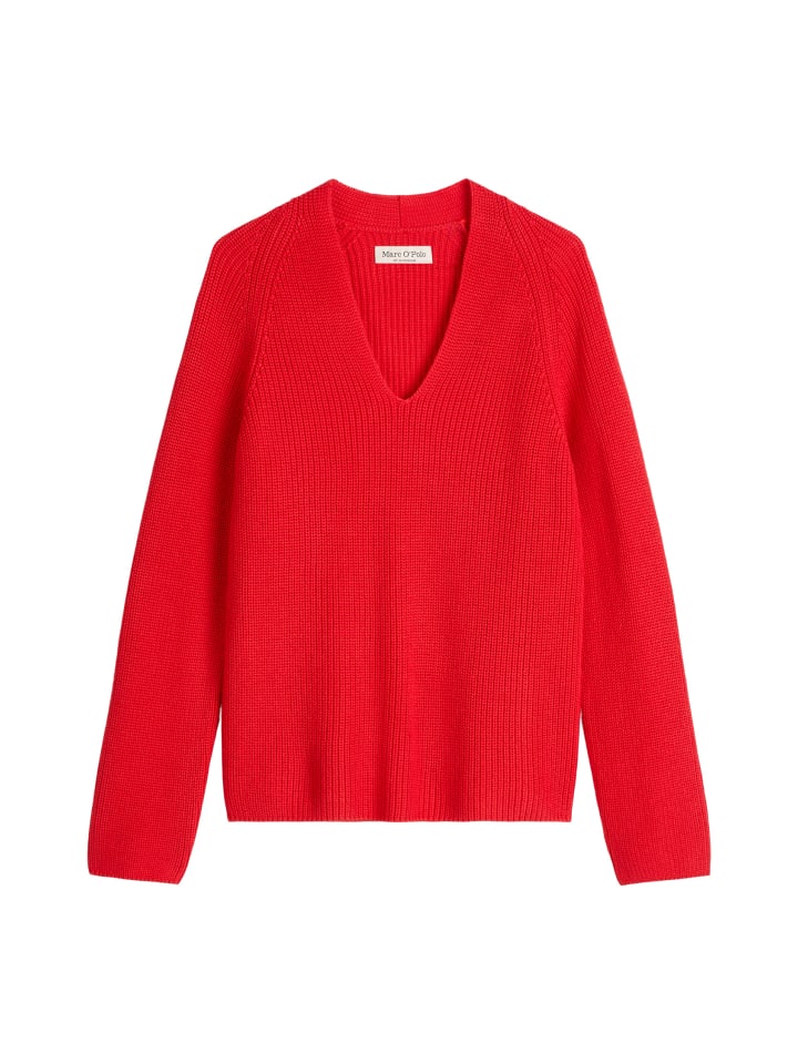 

Marc O'Polo Свитер DfC стандартного размера ярко-красного цвета