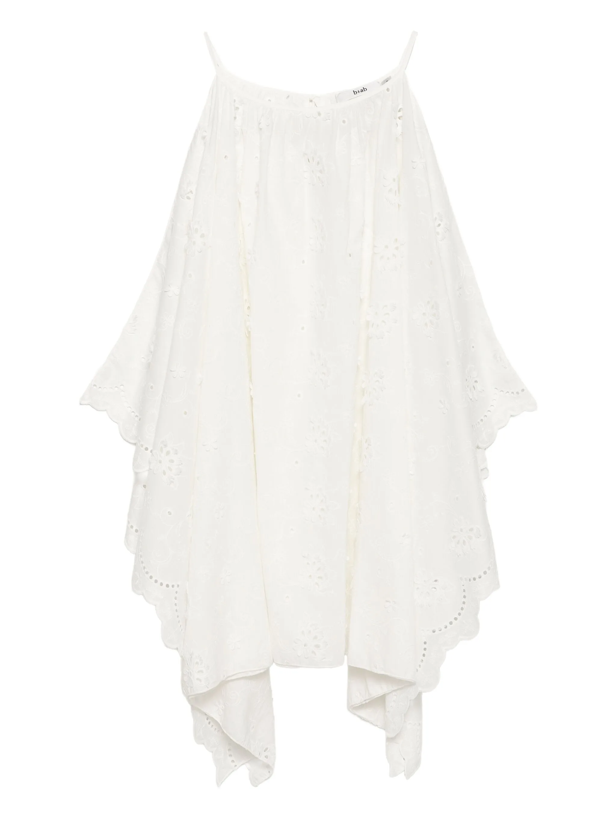 

Топ с цветочной вышивкой B+Ab, белый