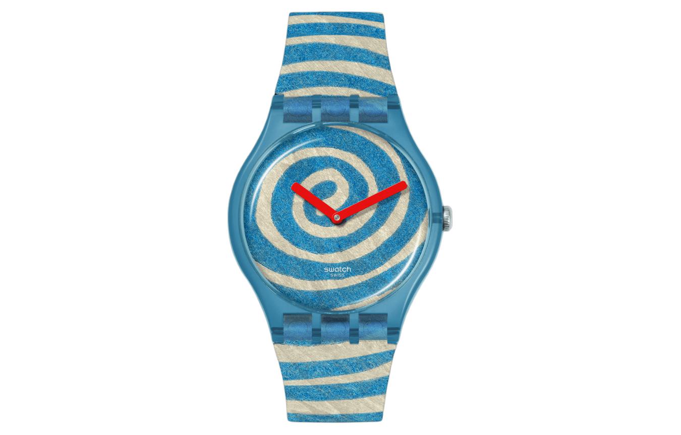 

Унисекс-часы 41 мм синие SUOZ364 SWATCH