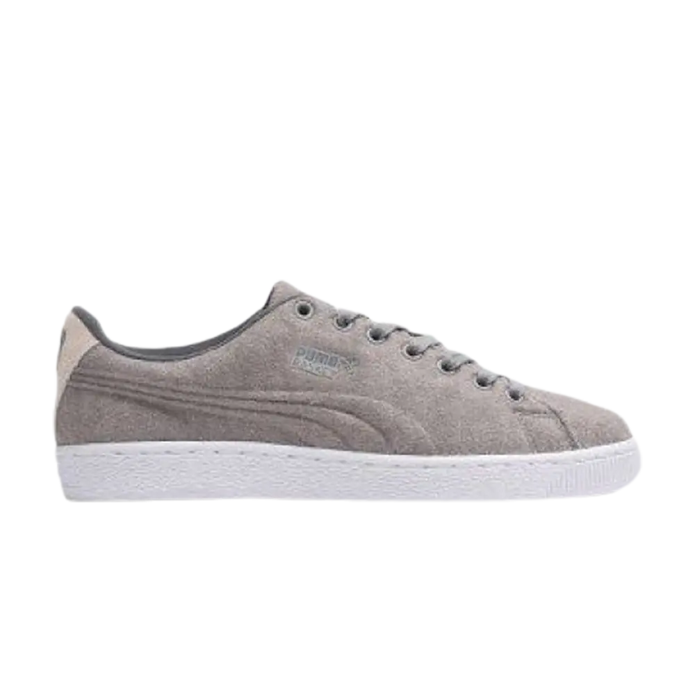 

Кроссовки Basket Classic Embossed Wool Puma, серый