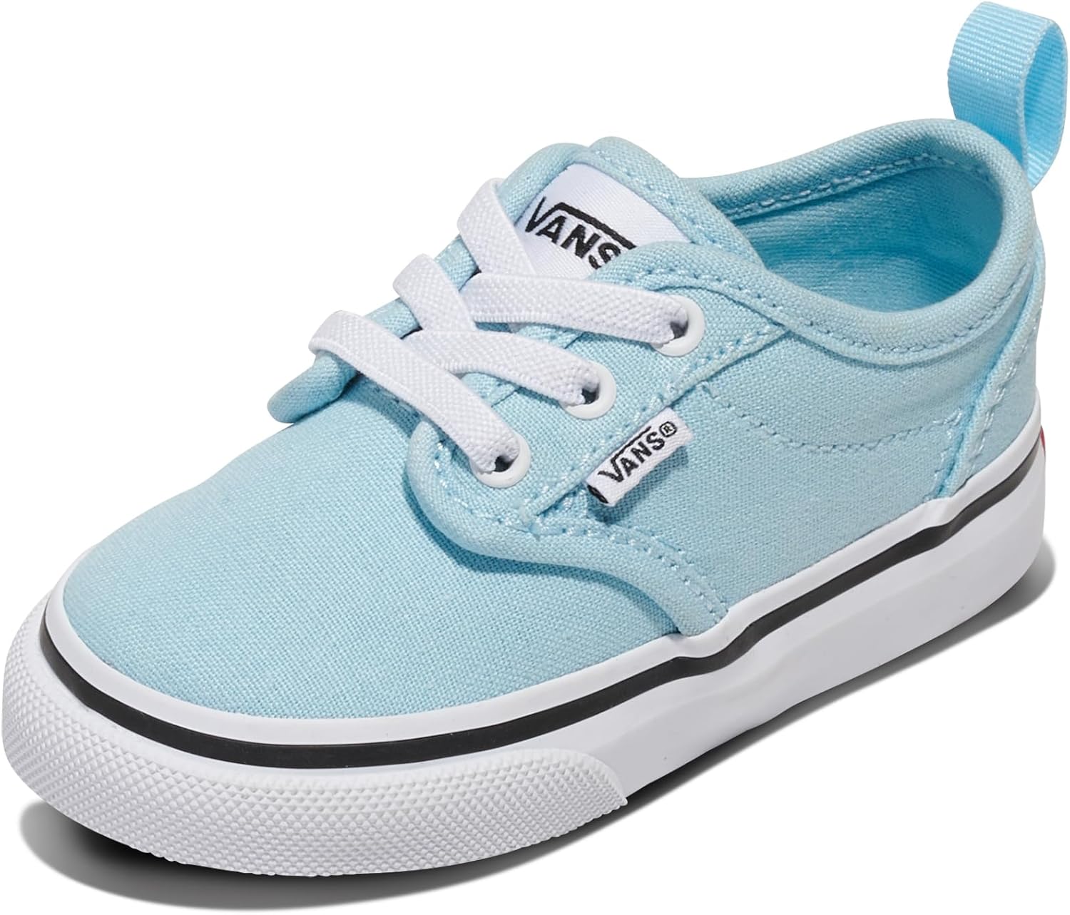 

Vans Unisex-Child Atlow Slip-on Shoe | Низкие кроссовки для мальчиков и девочек, детская обувь для ходьбы, Canvas Crystal Blue