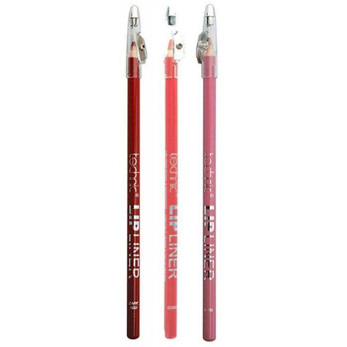 

Подводка для губ Lipliner Perfilador de Labios con Sacapuntas Technic, Dark Red