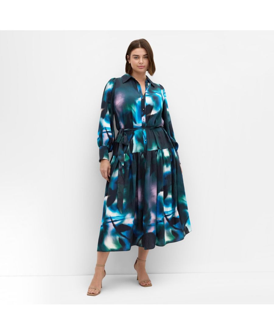 

Макси-платье Haze Bloom больших размеров CITY CHIC, Haze bloom