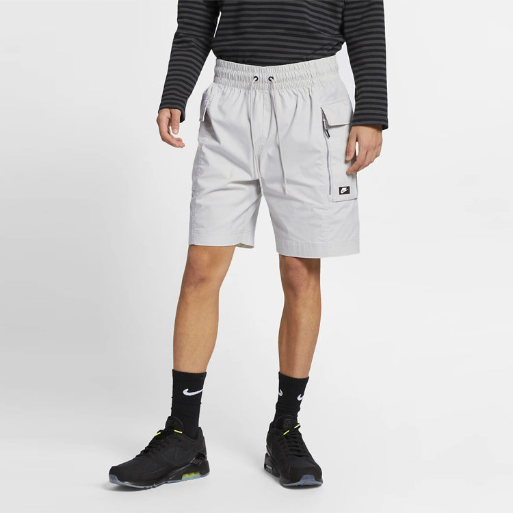 Шорты Nike Running Sports Big Pocket Cargo Shorts Creamy White AR2374-072, кремовый — фото 4