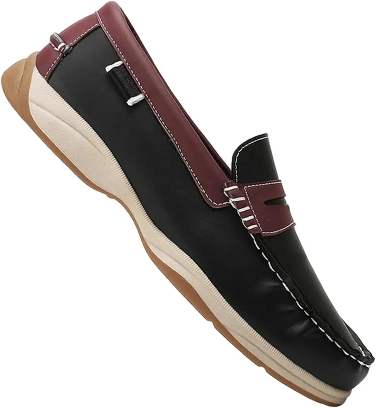 Лоферы мужские, кожаные, Adhdyuud, Penny Loafers, New5