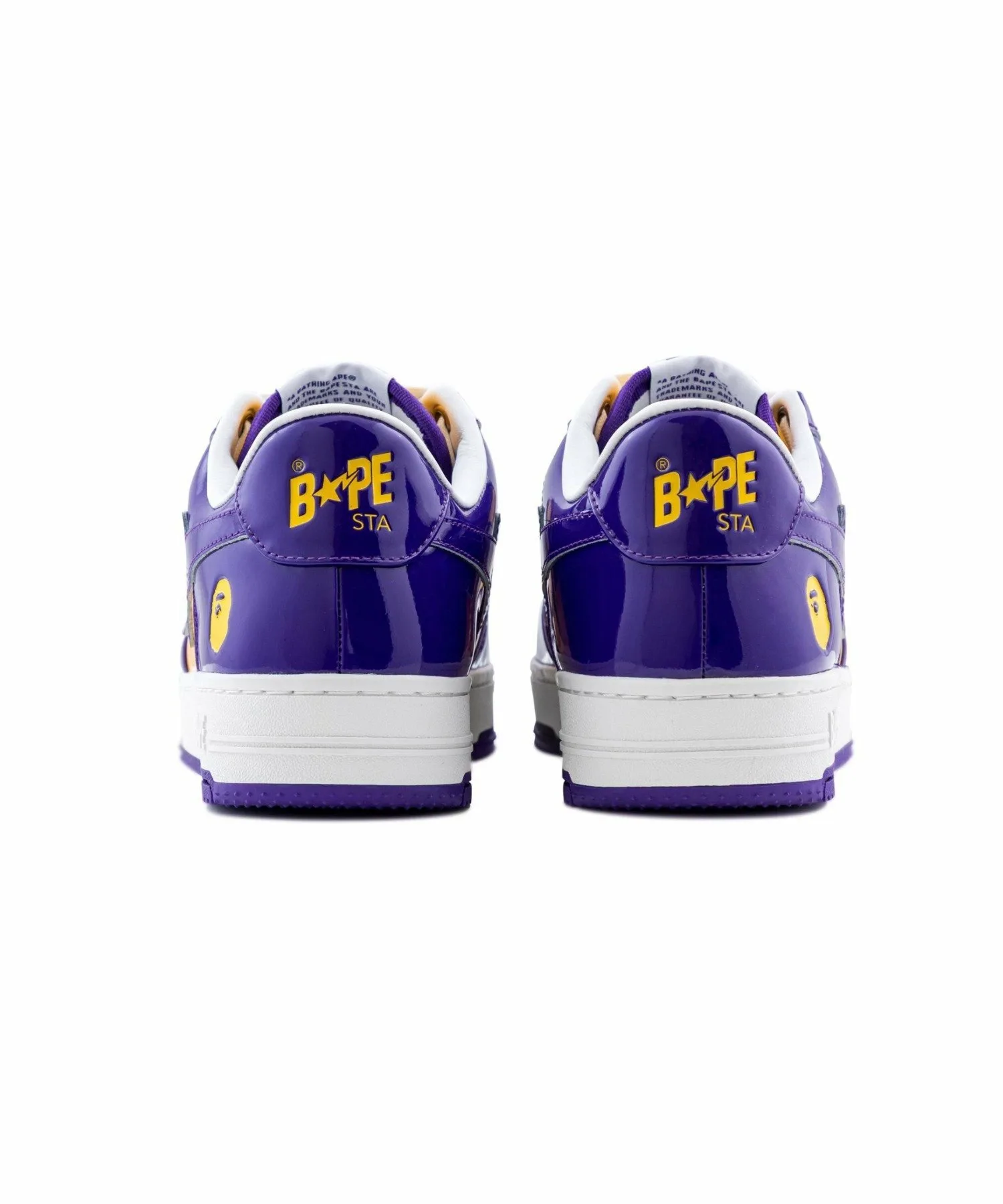 BAPE STA #4 A BATHING APE, PURPLE — фото 3