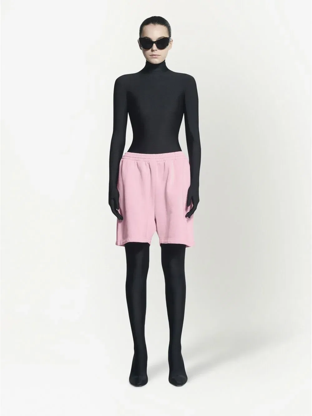 Города Лос-анджелеса спортивные шорты Balenciaga, розовый — фото 2