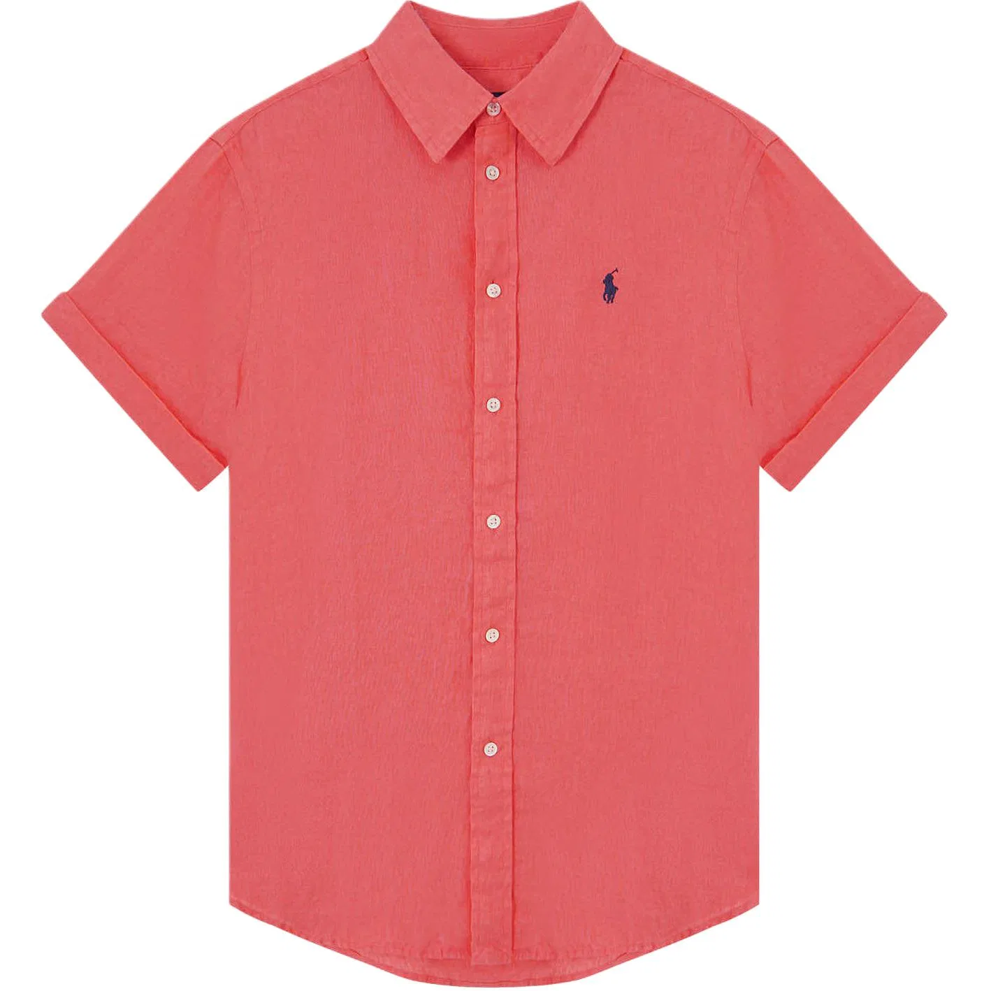 Рубашка женская SS26 Polo Ralph Lauren, Grapefruit Red