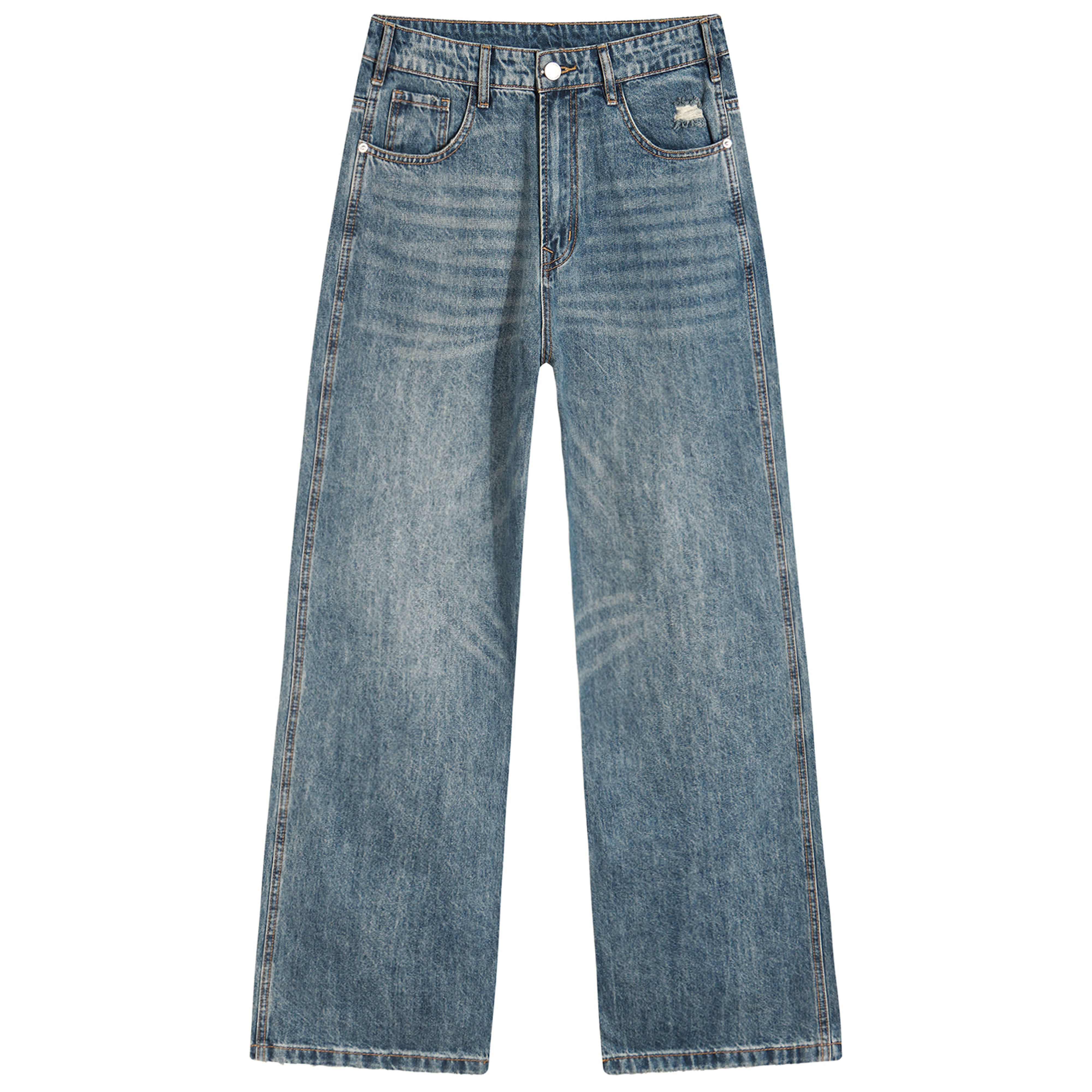 

66/ Джинсы унисекс ROUTE 66, Rock Blue (Brand Straight Hair)