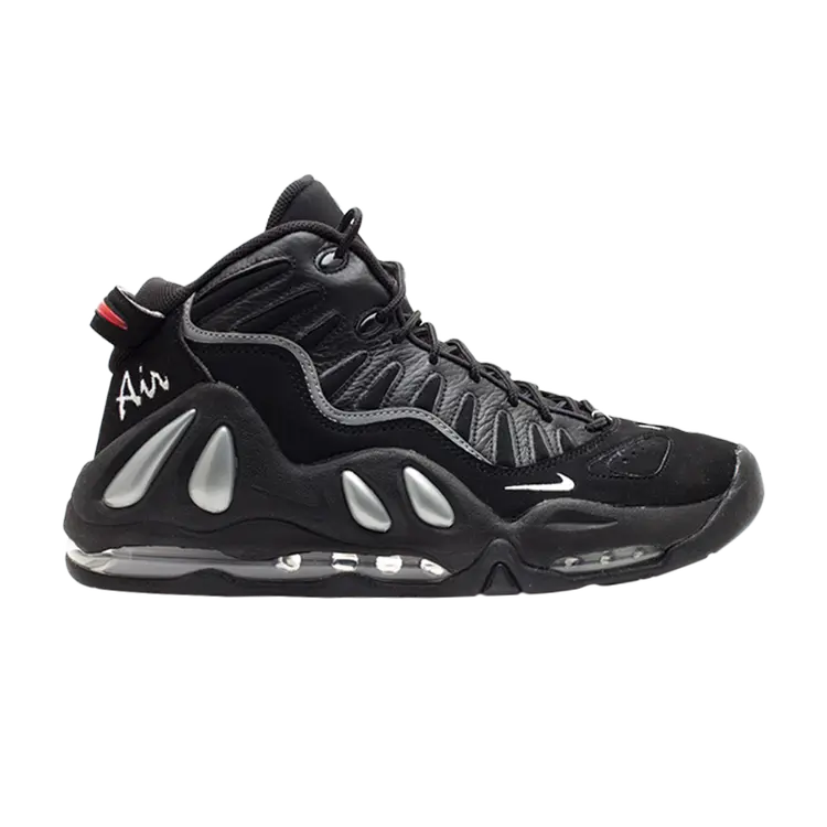 

Кроссовки Nike Air Max Uptempo 97 'Black Metallic Silver' 2010, черный