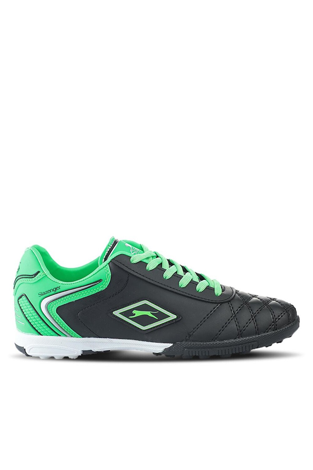 

Мужские футбольные кроссовки HUGO HS Astroturf, черные/зеленые SLAZENGER, Черный, Мужские футбольные кроссовки HUGO HS Astroturf, черные/зеленые SLAZENGER