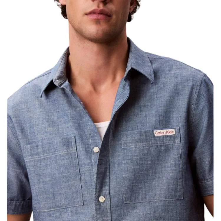 Рубашка Calvin Klein Men's Dark Indigo — фото 4
