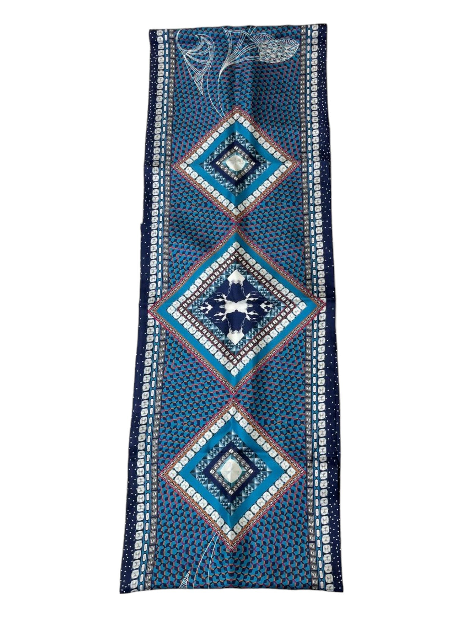 

Baccarat 2809051 Женский шарф-галстук Louxor Twillsilk Maxi Tie Blue, синий