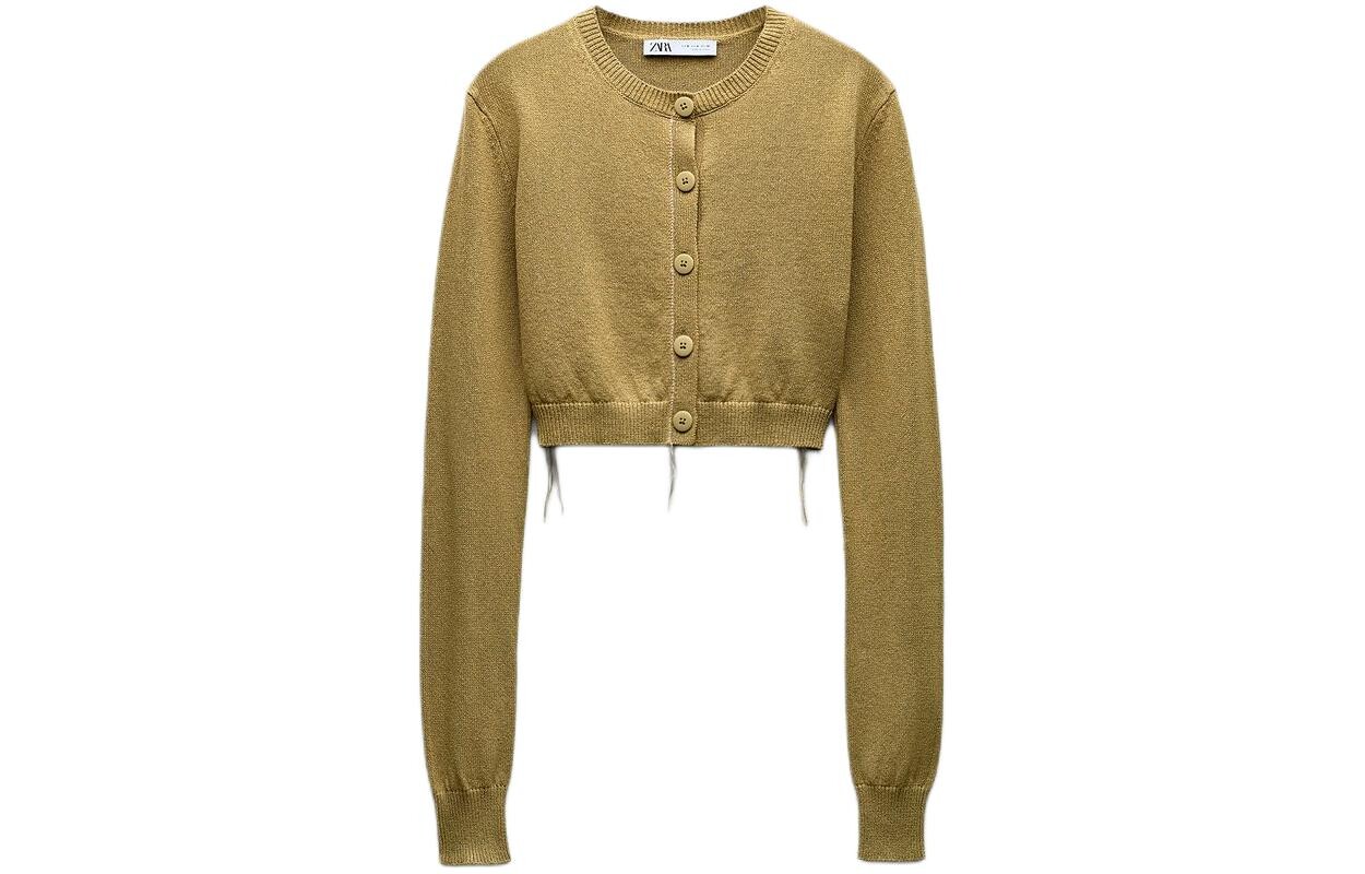 

Трикотаж женский зеленый Zara