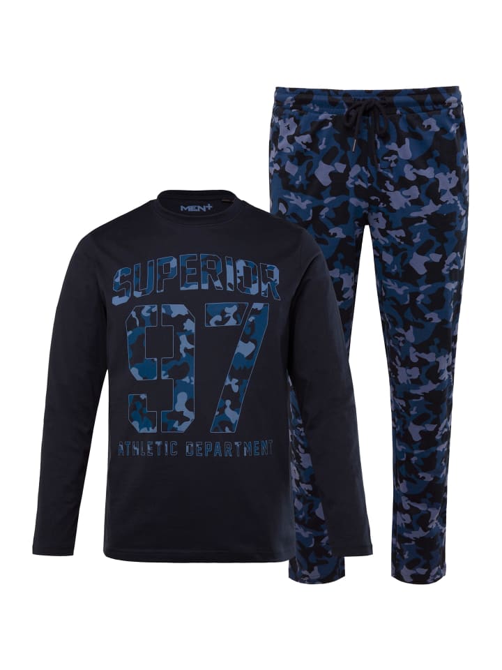

Пижама Men Plus, темно-синий